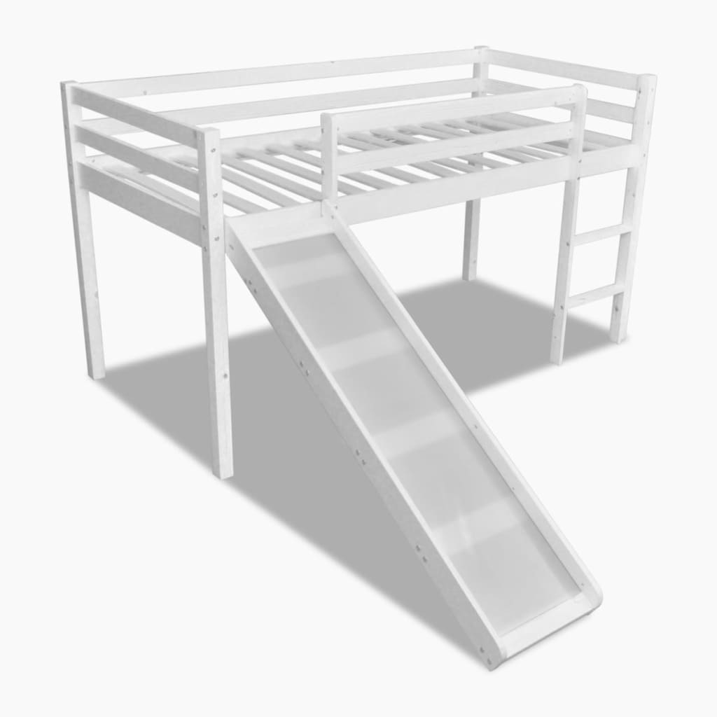 Hoogslaper Piraat Met Ladder & Glijbaan (Wit)