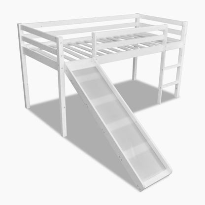 Hoogslaper Piraat Met Ladder & Glijbaan (Wit)