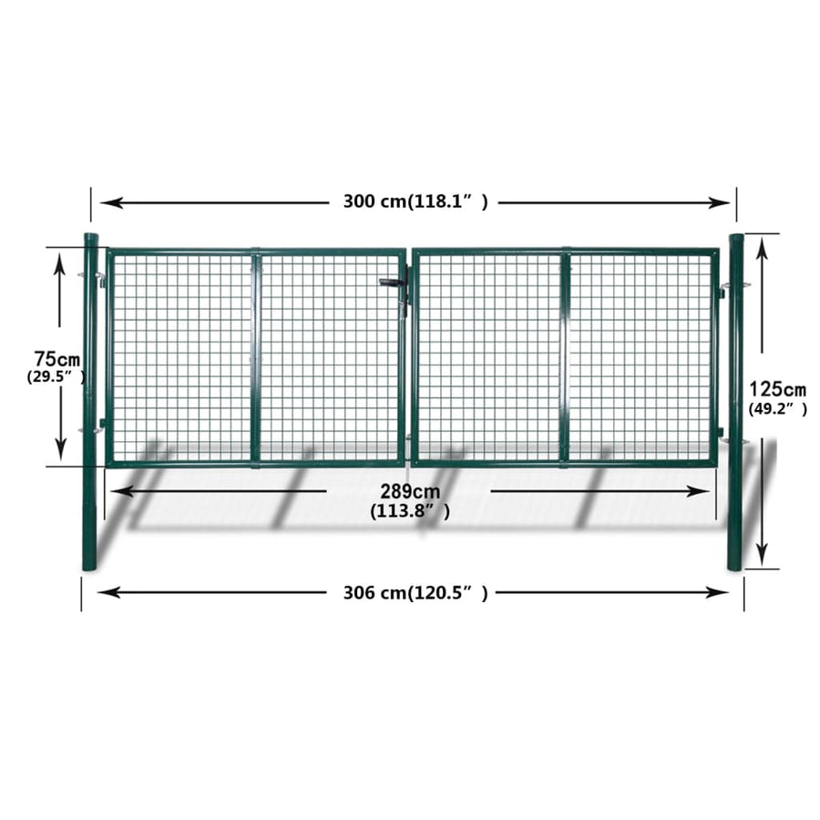 Poort 289X75/ 306 x 125 cm