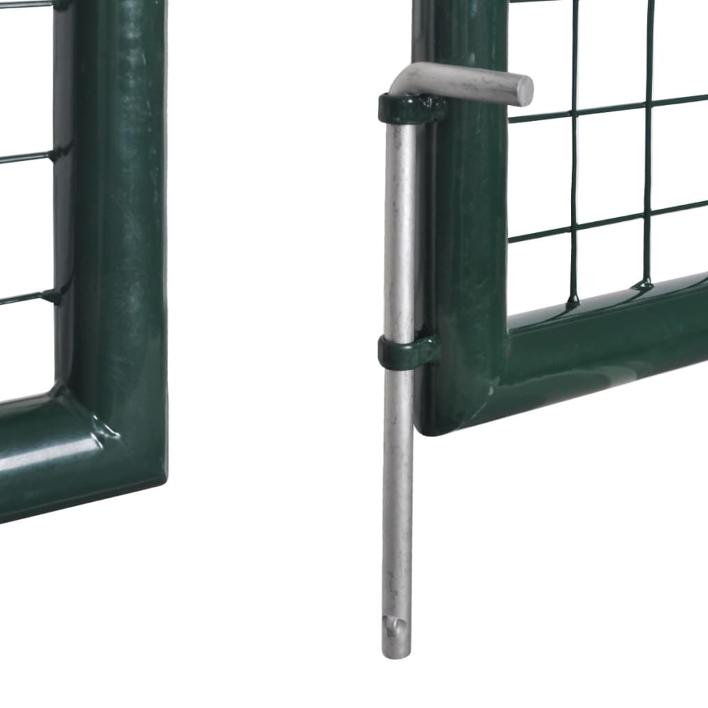 Tuinpoort modern hekwerk 289 x 175 cm / 306 x 225 cm (donkergroen) 306 x 225 cm