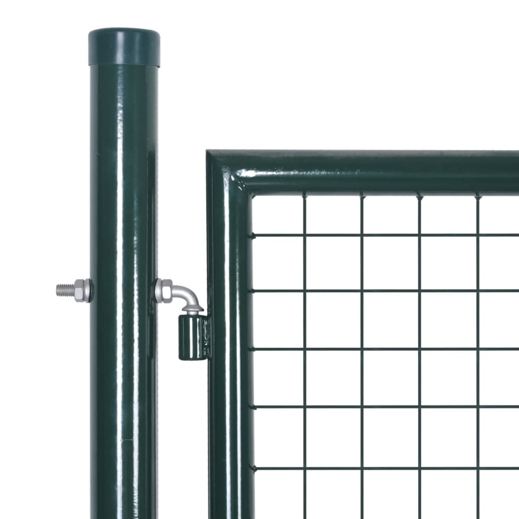 Tuinpoort modern hekwerk 289 x 200 cm / 306 x 250 cm (donkergroen) 306 x 250 cm