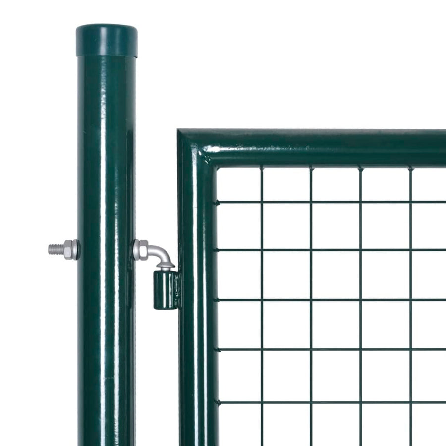 Tuinpoort modern hekwerk 289 x 200 cm / 306 x 250 cm (donkergroen) 306 x 250 cm