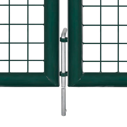 Tuinpoort modern hekwerk 289 x 200 cm / 306 x 250 cm (donkergroen) 306 x 250 cm