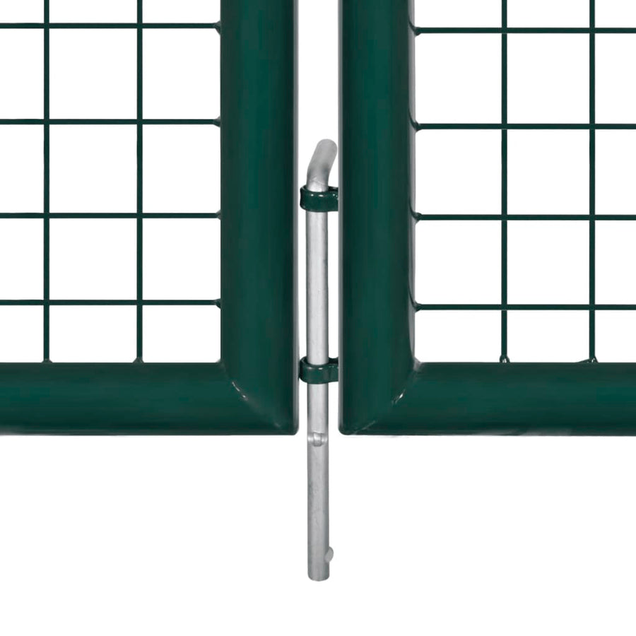 Tuinpoort modern hekwerk 289 x 200 cm / 306 x 250 cm (donkergroen) 306 x 250 cm