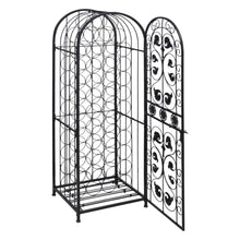 Wijnrek Voor 45 Flessen Metaal 45 x 35.7 x 133.5 cm