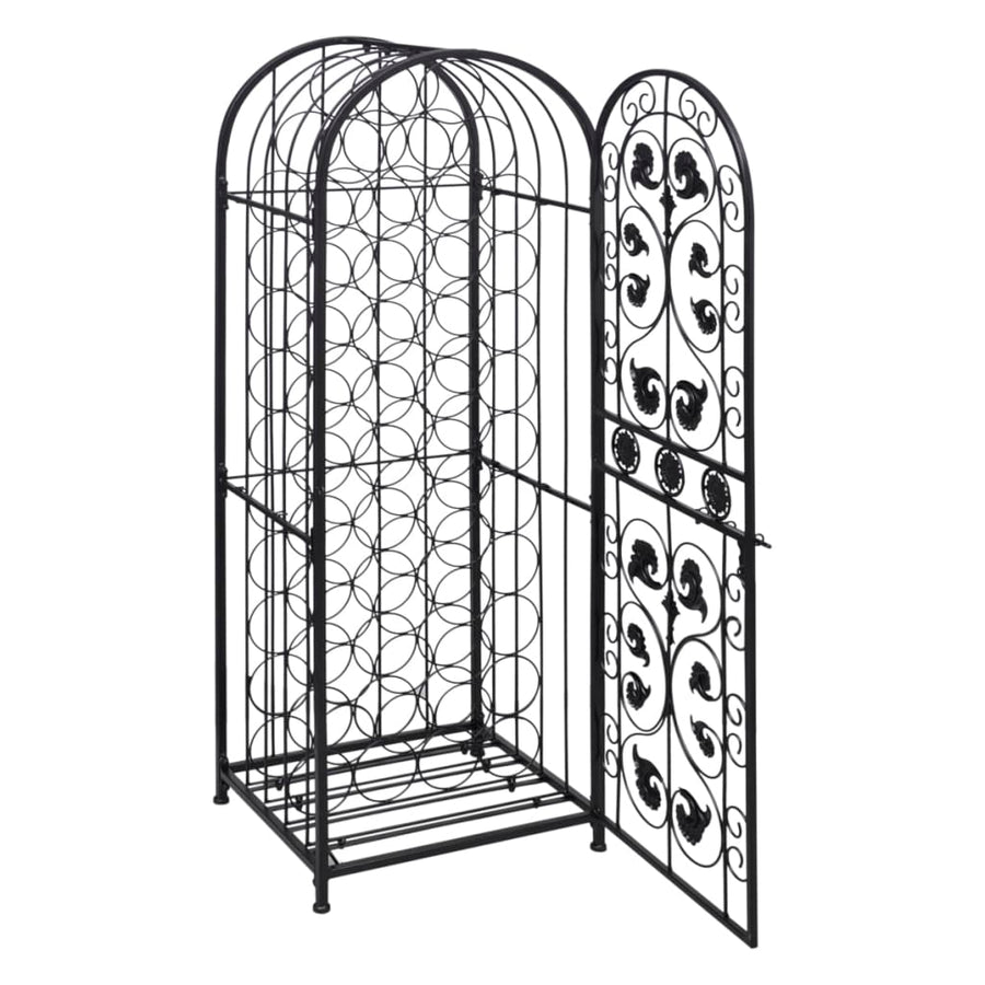 Wijnrek Voor 45 Flessen Metaal 45 x 35.7 x 133.5 cm