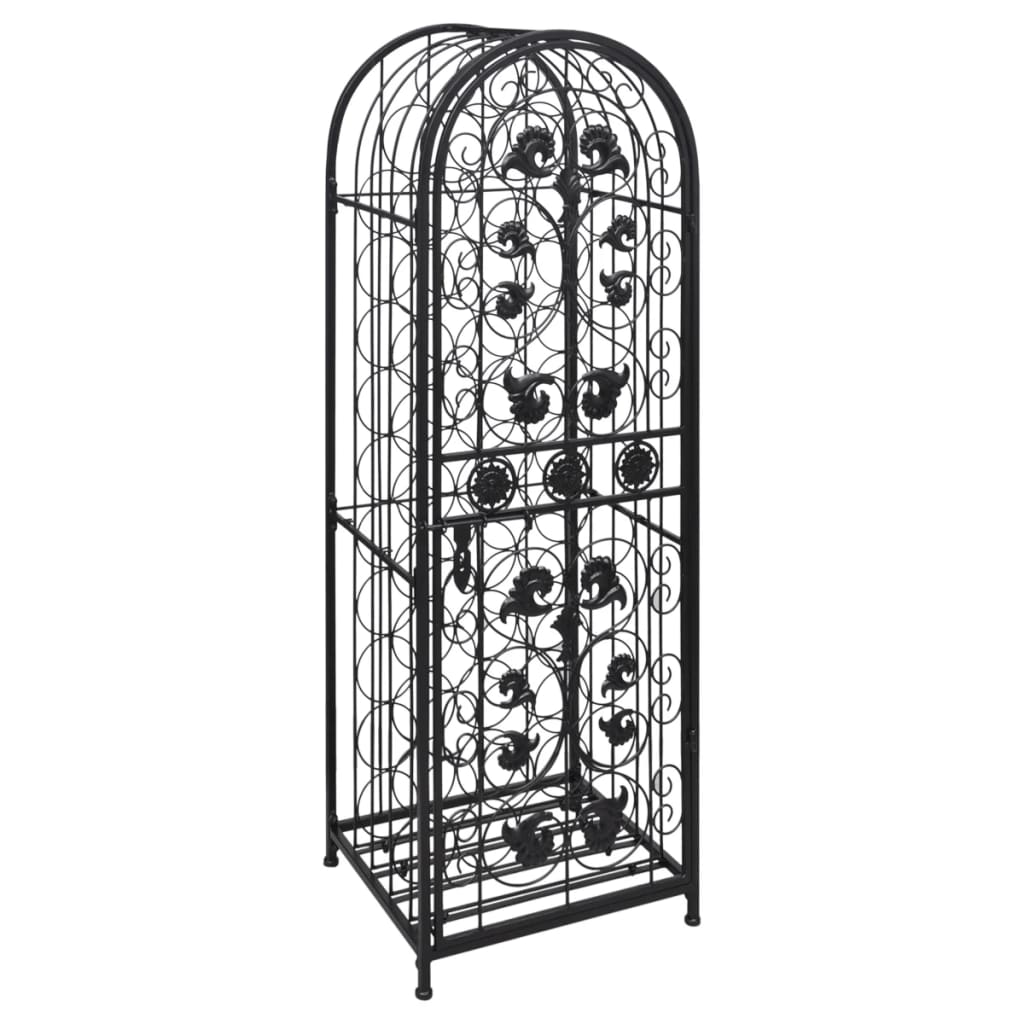 Wijnrek Voor 45 Flessen Metaal 45 x 35.7 x 133.5 cm
