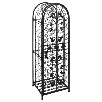 Wijnrek Voor 45 Flessen Metaal 45 x 35.7 x 133.5 cm