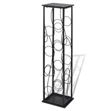 Wijnrek Voor 8 Flessen Metaal 23.5 x 21.5 x 100 cm