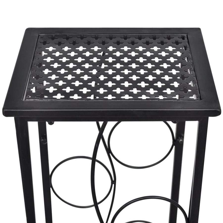 Wijnrek Voor 8 Flessen Metaal 23.5 x 21.5 x 100 cm