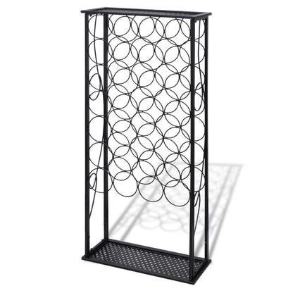 Wijnrek Voor 28 Flessen Metaal 47.5 x 21 x 100 cm