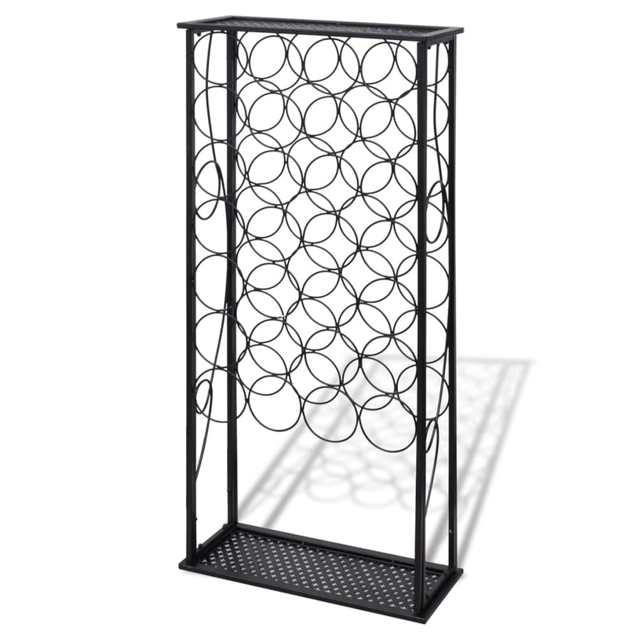 Wijnrek Voor 28 Flessen Metaal 47.5 x 21 x 100 cm