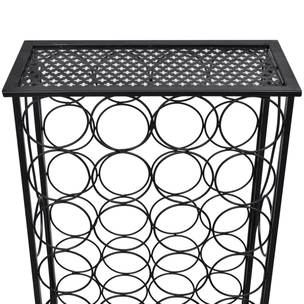 Wijnrek Voor 28 Flessen Metaal 47.5 x 21 x 100 cm
