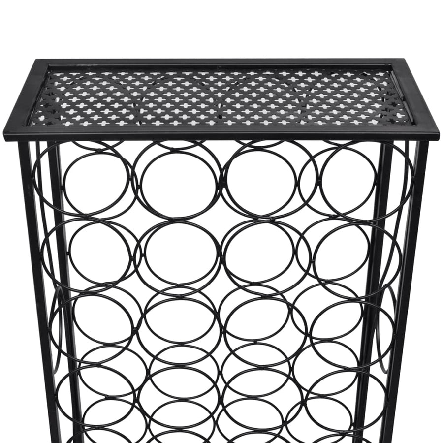 Wijnrek Voor 28 Flessen Metaal 47.5 x 21 x 100 cm