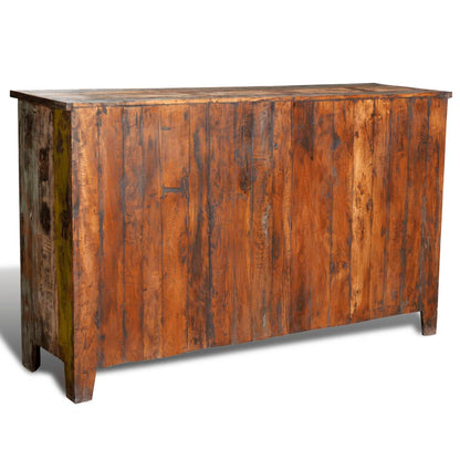 Kast Met 16 Lades Antieke Stijl Massief Gerecycled Hout