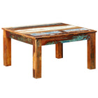 Salontafel vierkant gerecycled hout 80x80x45 cm