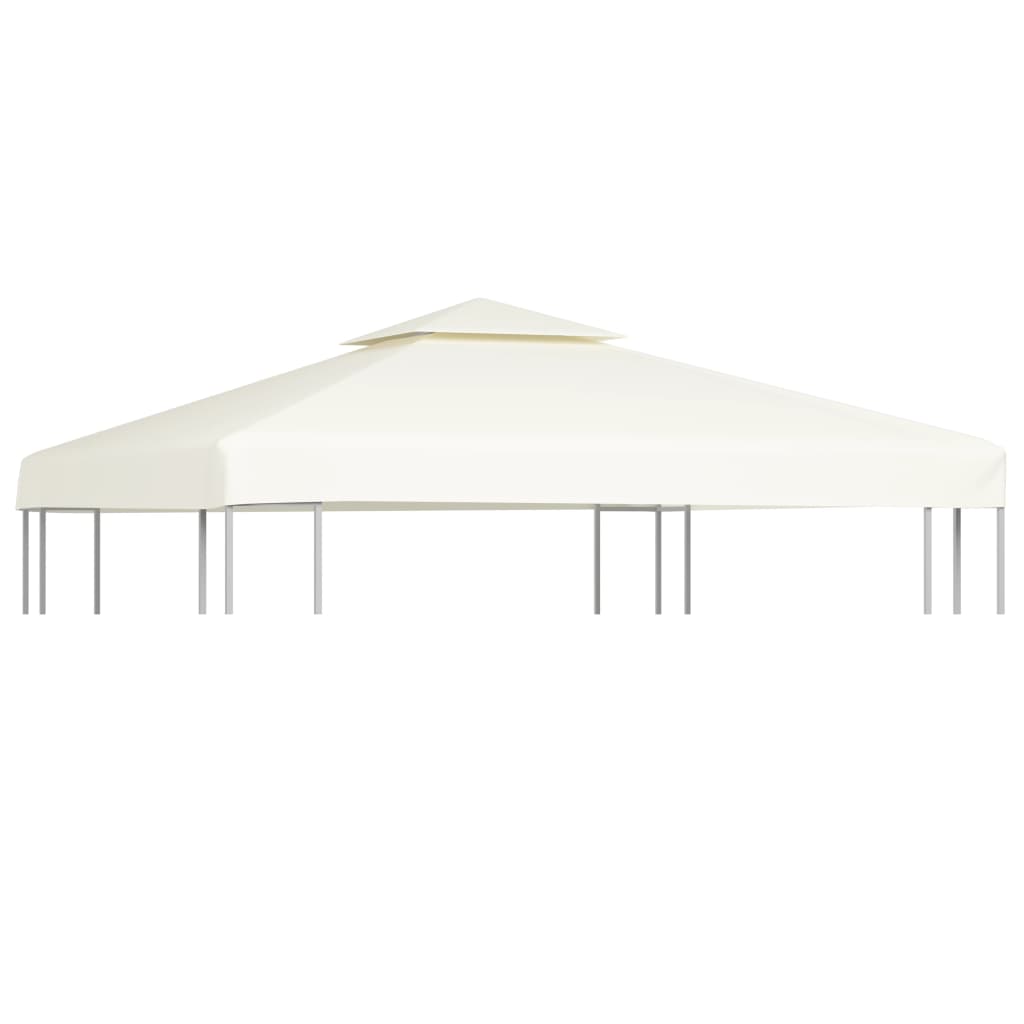 Vervangend Tentdoek Prieel 310 G/M² Wit 3 x 3 m Crème