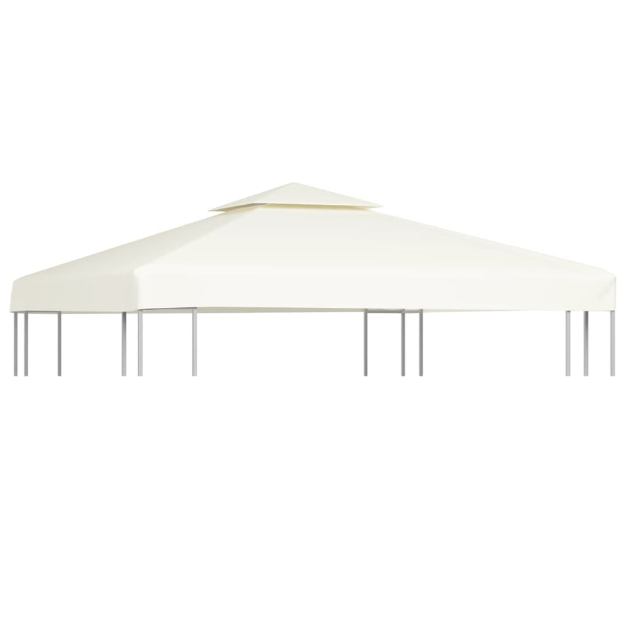 Vervangend Tentdoek Prieel 310 G/M² Wit 3 x 3 m Crème