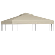 Replacement gazebo canvas 310 g/m² 3x3 m beige