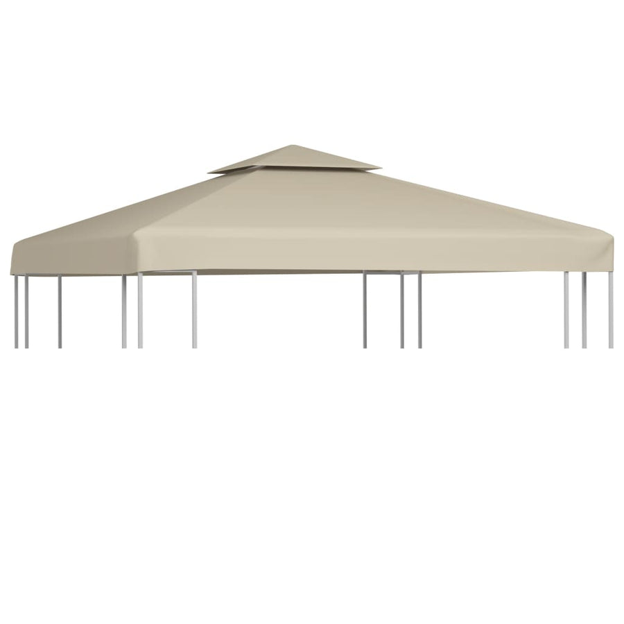 Vervangend Tentdoek Prieel 310 G/M² 3 x 3 m Beige