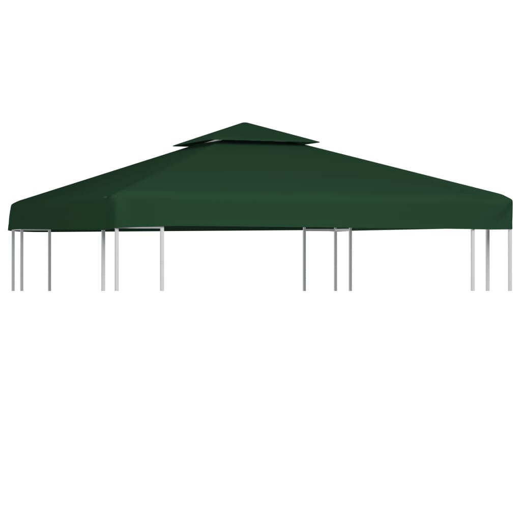 Vervangend Tentdoek Prieel 310 G/M² 3 x 3 m Groen