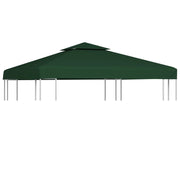 Replacement gazebo canopy 310 g/m² 3x3 m green