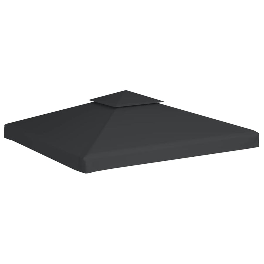 Vervangend Tentdoek Prieel 310 G/M² 3 x 3 m Donkergrijs