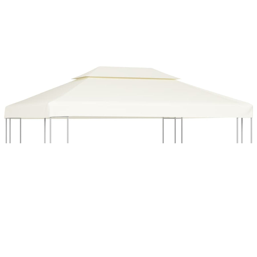 Vervangend Tentdoek Prieel 310 G/M² Wit 3 x 4 m Crème