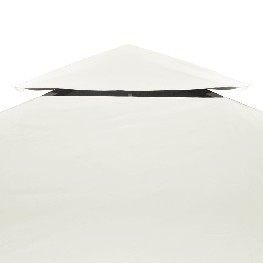 Vervangend Tentdoek Prieel 310 G/M² Wit 3 x 4 m Crème