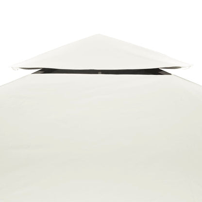 Vervangend Tentdoek Prieel 310 G/M² Wit 3 x 4 m Crème