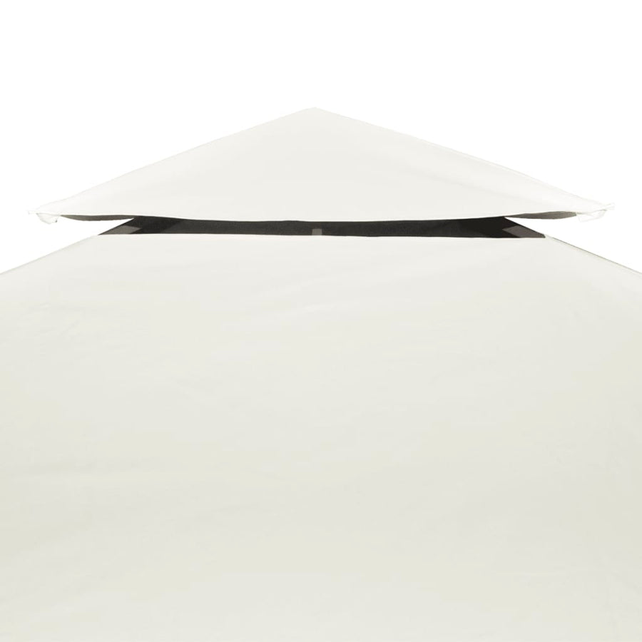 Vervangend Tentdoek Prieel 310 G/M² Wit 3 x 4 m Crème