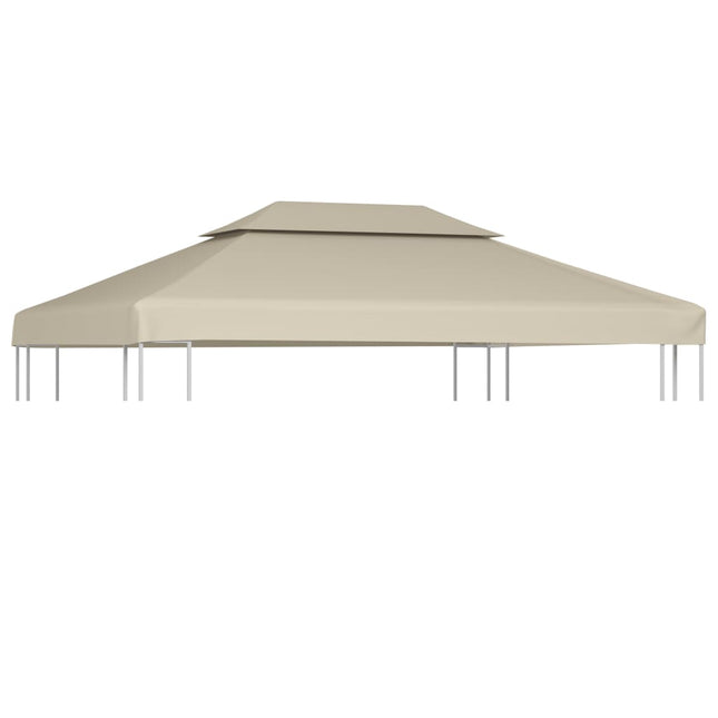 Vervangend Tentdoek Prieel 310 G/M² 3 x 4 m Beige