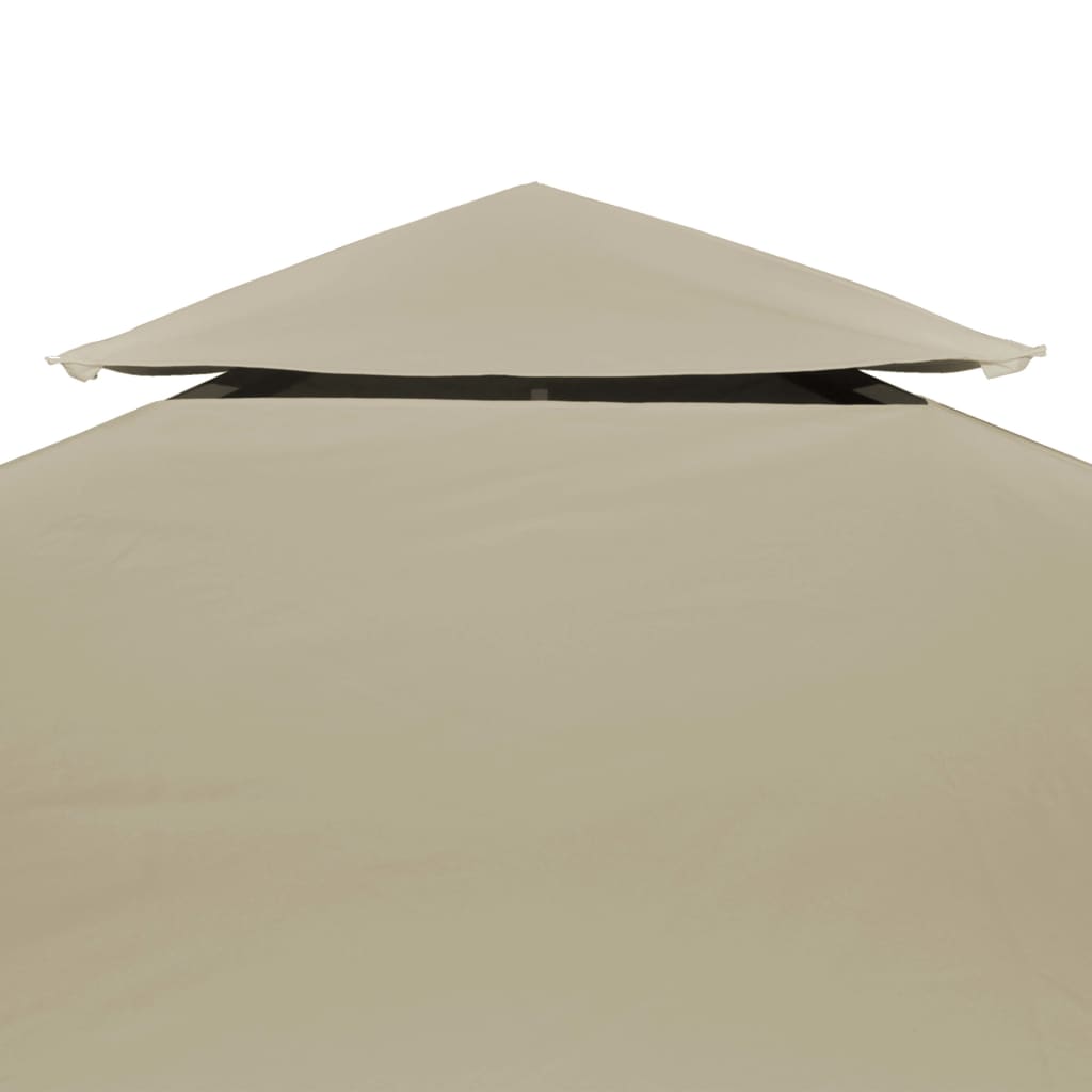 Vervangend Tentdoek Prieel 310 G/M² 3 x 4 m Beige