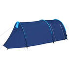 Tent 4 persoons marineblauw lichtblauw
