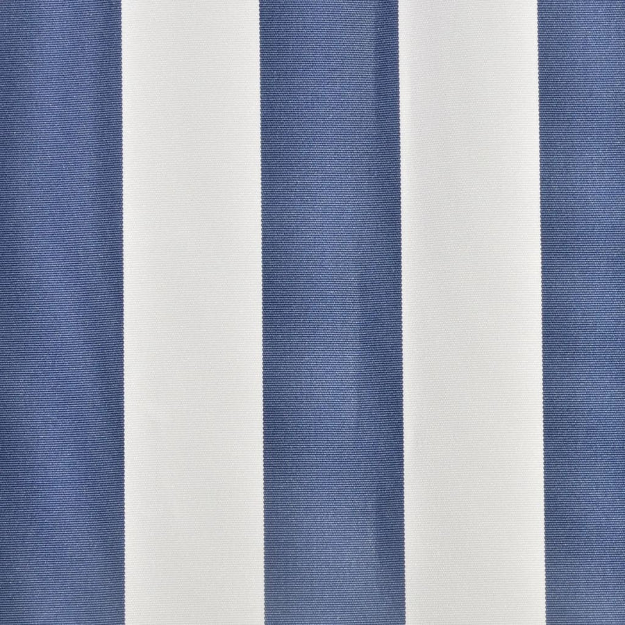 Luifeldoek 3X2,5 M Canvas 300 x 250 cm Blauw en wit