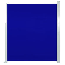 Wind-/Zonnescherm Uittrekbaar 160 x 300 cm Blauw