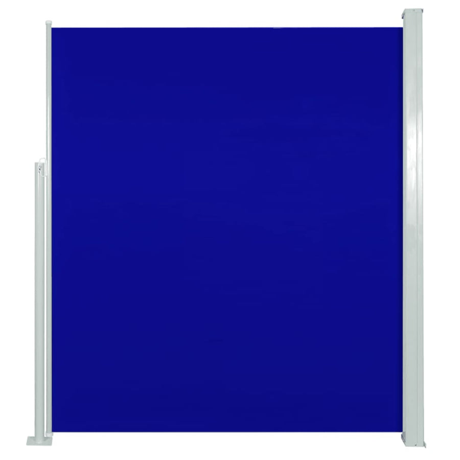 Wind-/Zonnescherm Uittrekbaar 160 x 300 cm Blauw