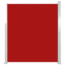 Wind-/Zonnescherm Uittrekbaar 160 x 300 cm Rood