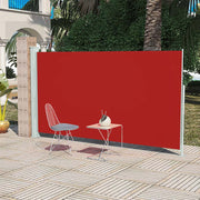 Uittrekbaar windscherm 160x300 cm rood