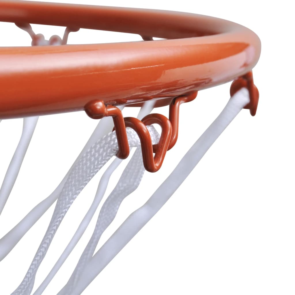 Basketbalringset Met Net 45 Cm Oranje Ø 45 cm orange