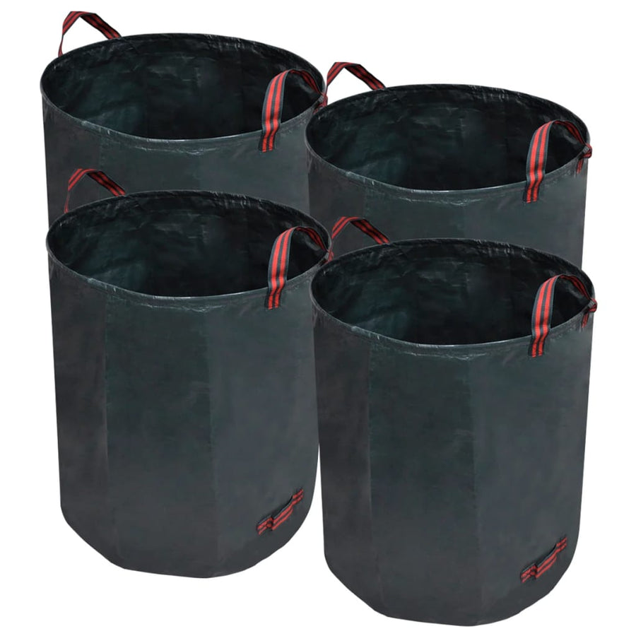 Tuinafval Zak Groen 272L 150 G/Vierkante Meter (4 Stuks) 272 l