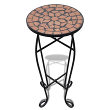 Bijzeltafel Mozaïek Kleurig 1 Terracotta