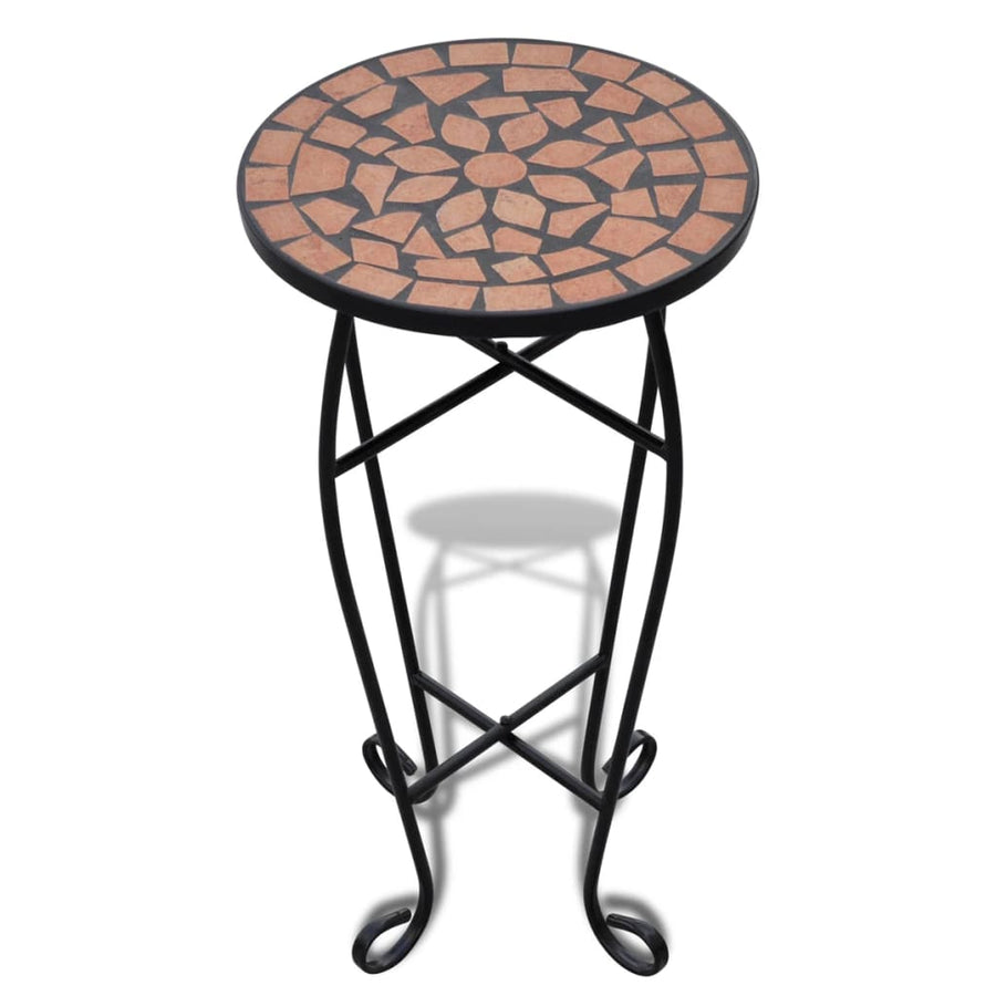 Bijzeltafel Mozaïek Kleurig 1 Terracotta