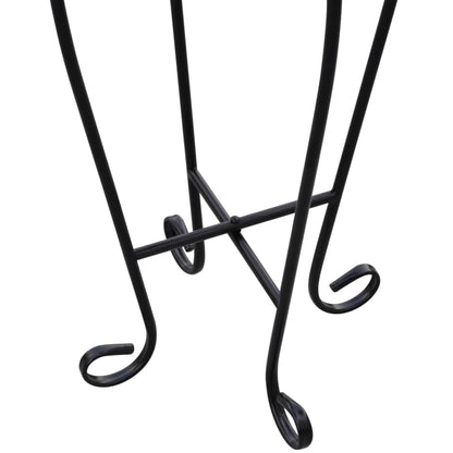 Bijzeltafel Mozaïek En Wit 1 Zwart