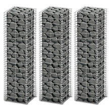 -Delige Schanskorfset Gegalvaniseerd Draad 25 x 25 x 100 cm