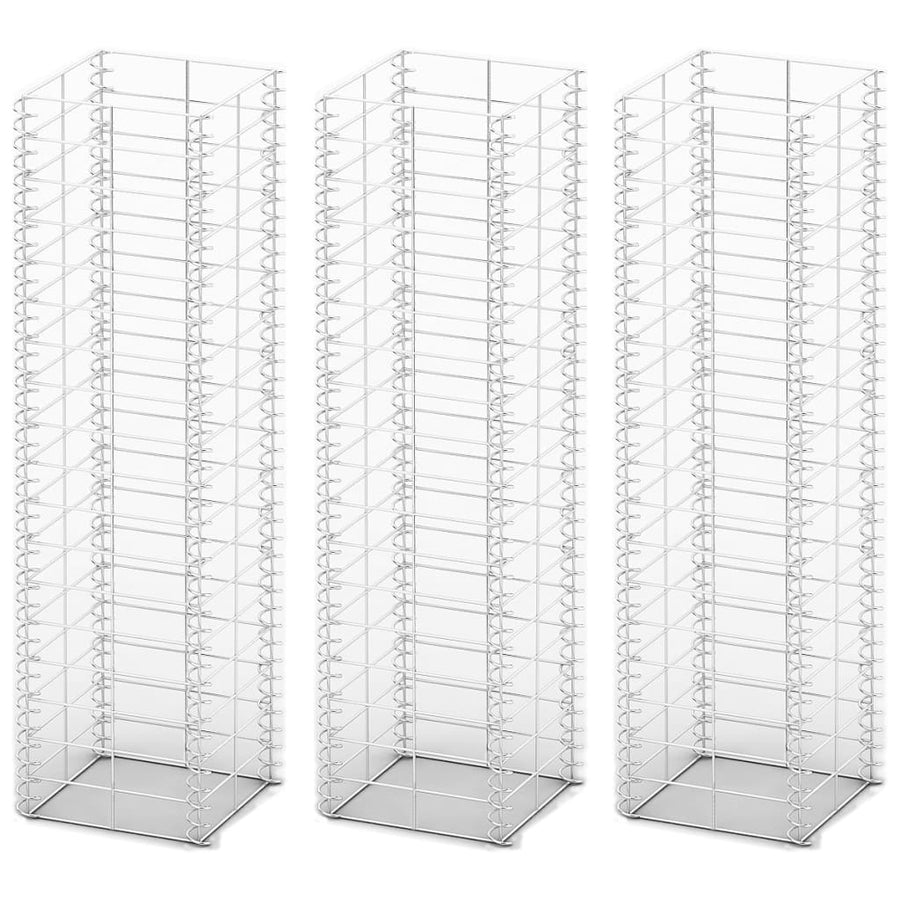-Delige Schanskorfset Gegalvaniseerd Draad 25 x 25 x 100 cm