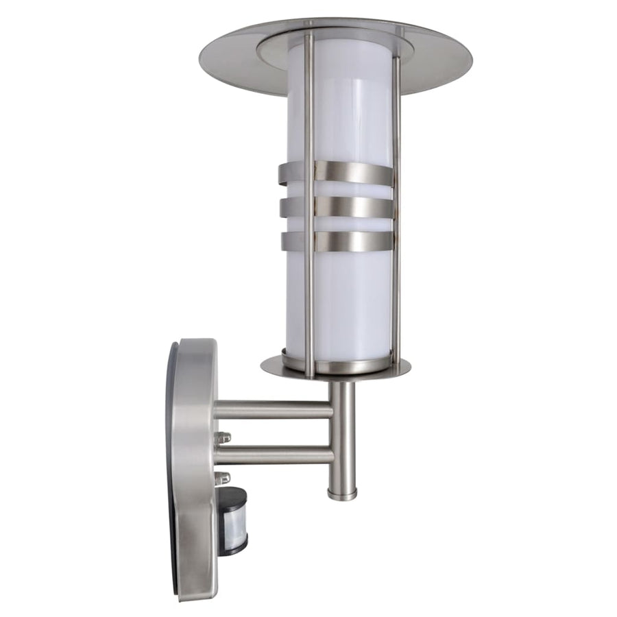 Pagode Vormige Rvs Wandlamp Met Bewegingssensor Ja