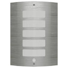 Wandlamp RVS met bewegingssensor 23x9x29 cm