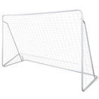 Football Goal Set High-Quality 240x90x150 cm Steel