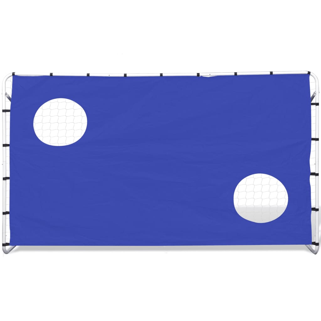 Voetbaldoel Met Richtmuur 240 X 92 X 150 Cm